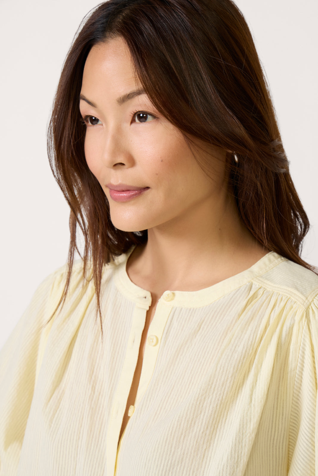 Short Sleeve Button Down Top