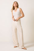Khara Jersey Stripe Tank