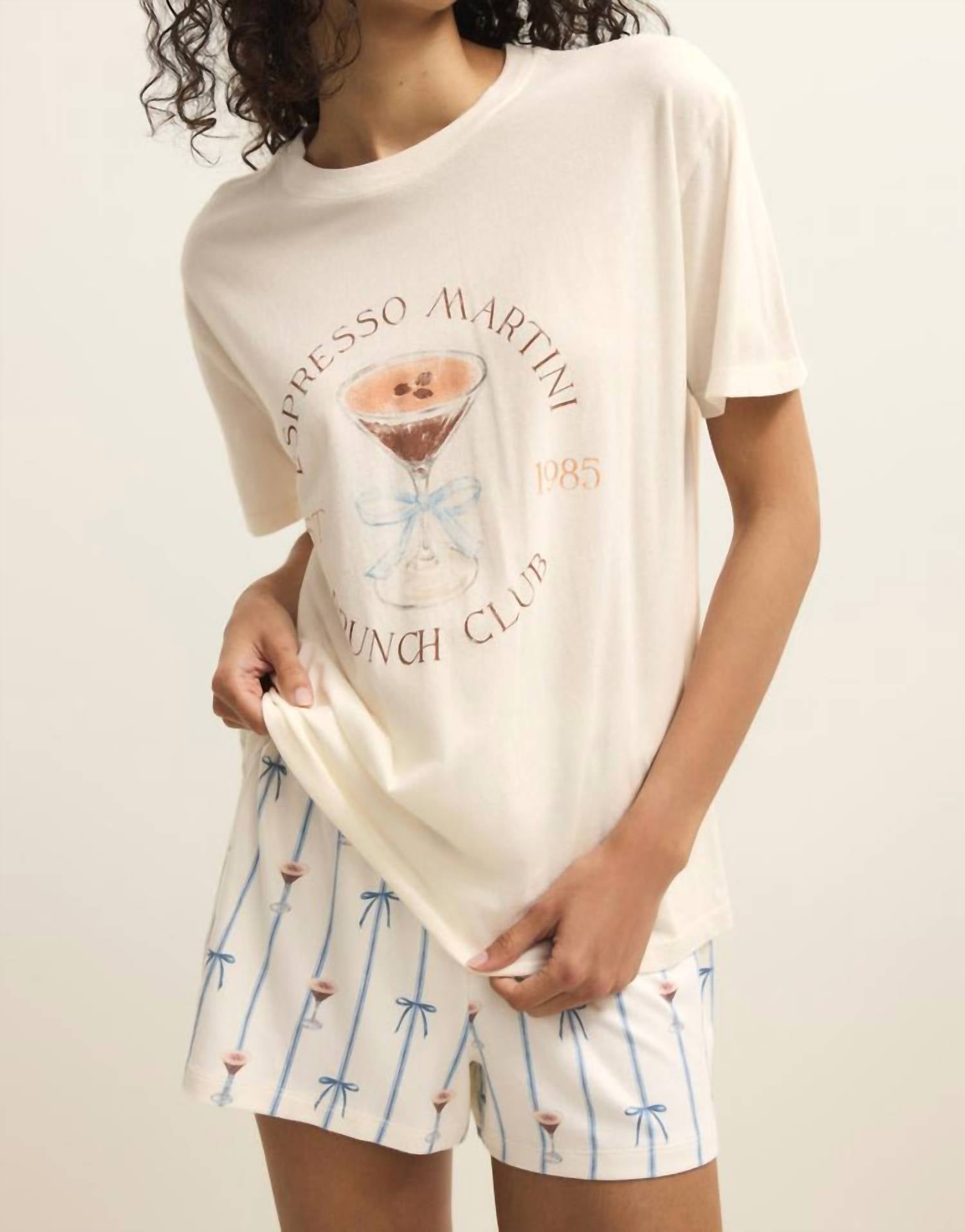 Z Supply - Espresso Martini Boyfriend Tee