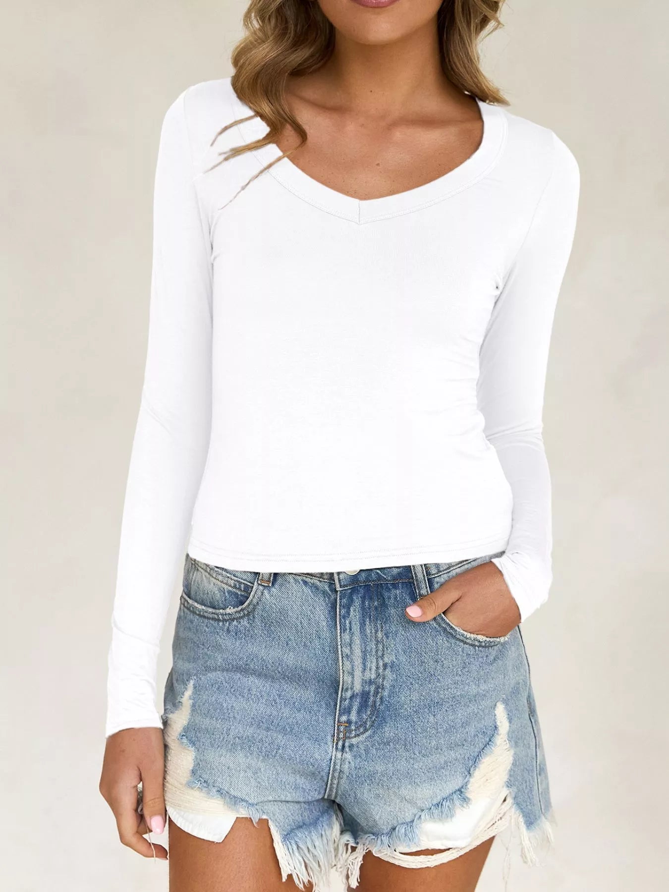 Slim Fit Long Sleeve T-Shirt