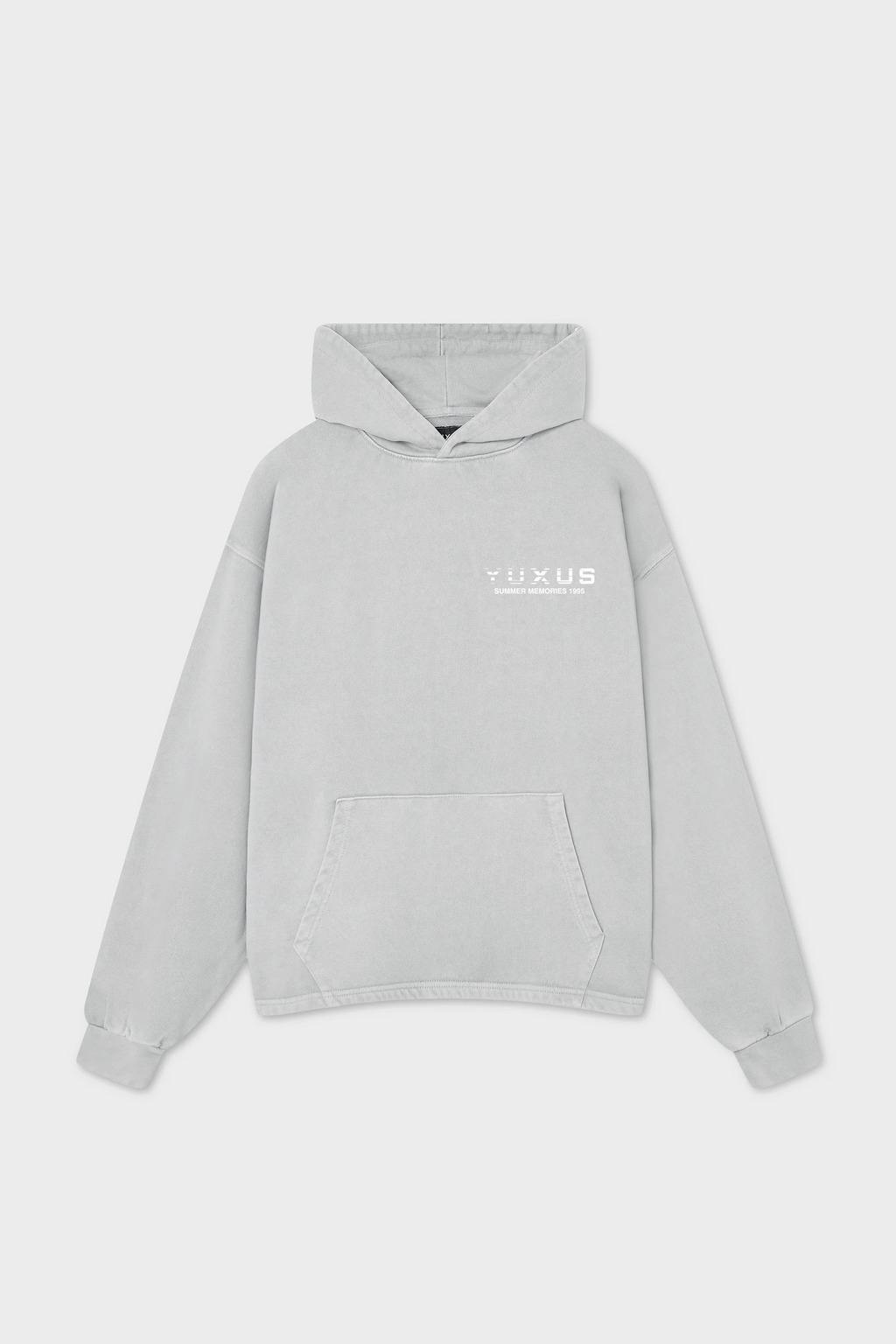 MORT MEMORIES HOODIE LIGHT GREY