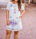 Layerz Clothing - Jackie Embroidered Dress