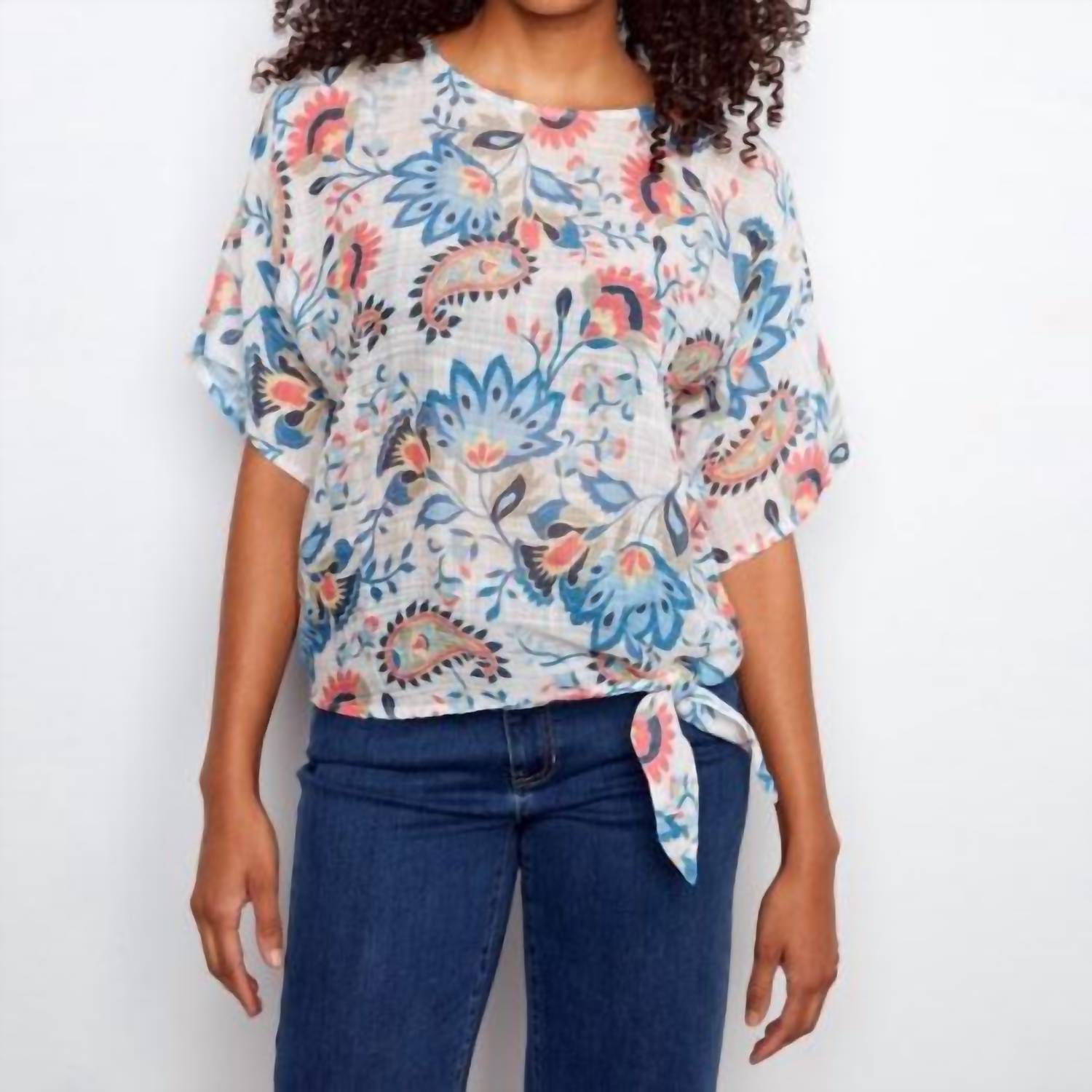 Charlie B - Cotton Gauze Top