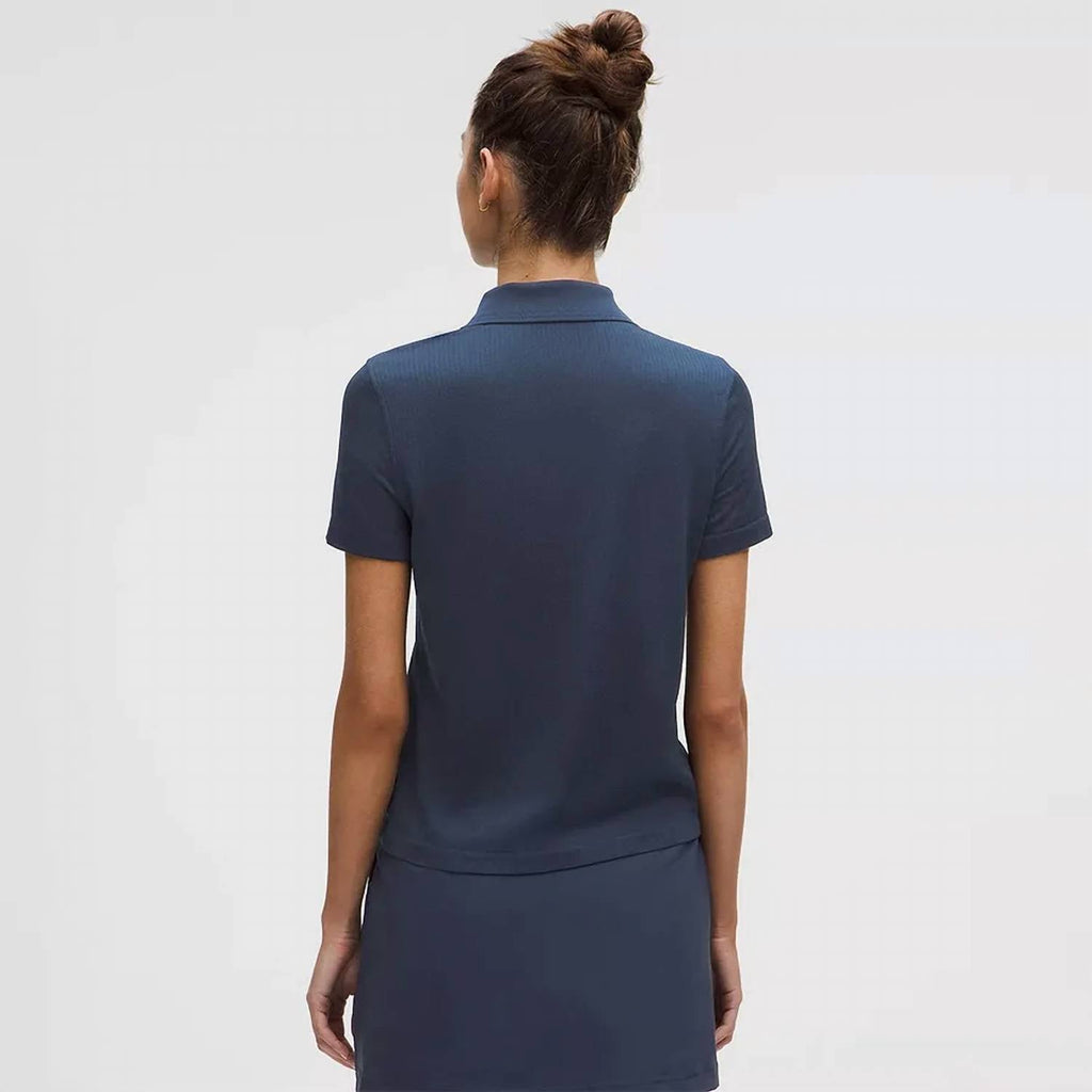 Lululemon - Swiftly Open-knit Golf Polo