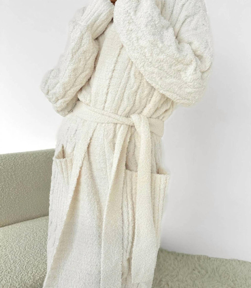 Splendid - Cozy Fuzzy Pj Cable Robe