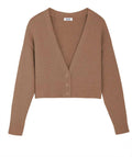 525 America - Jenny Cropped Button Front Cardigan