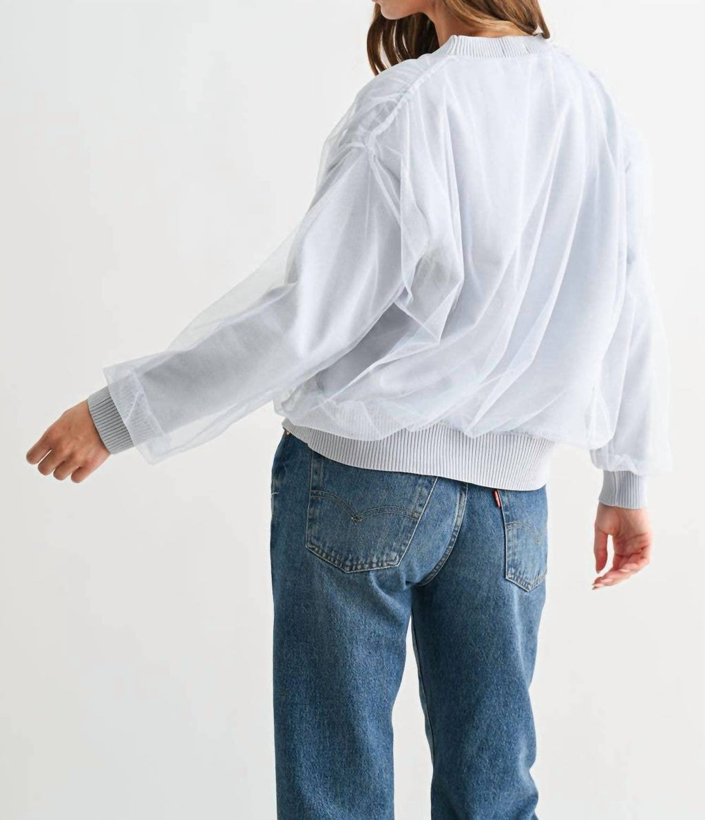 Joh - Steven Sheer Ribbed Cardigan