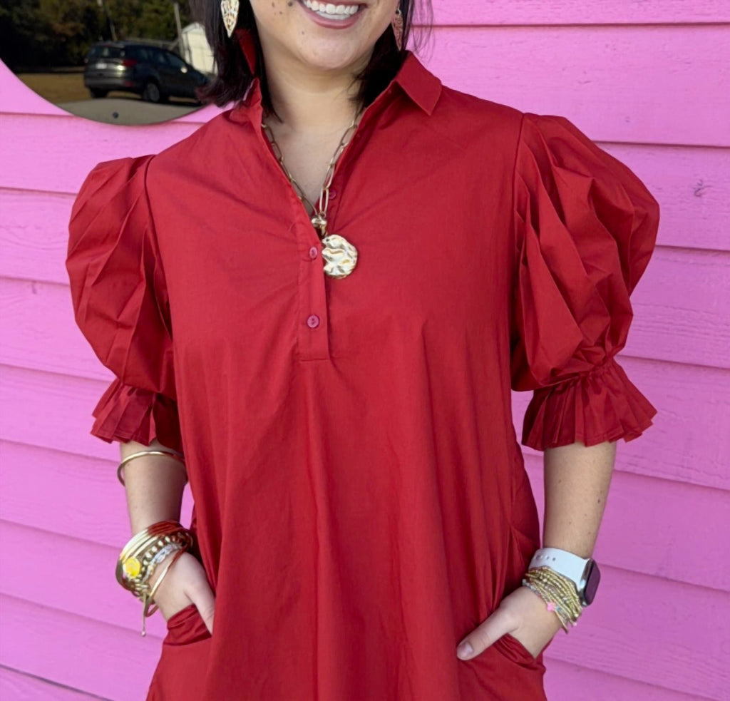 Before You - Cherry Mini Dress