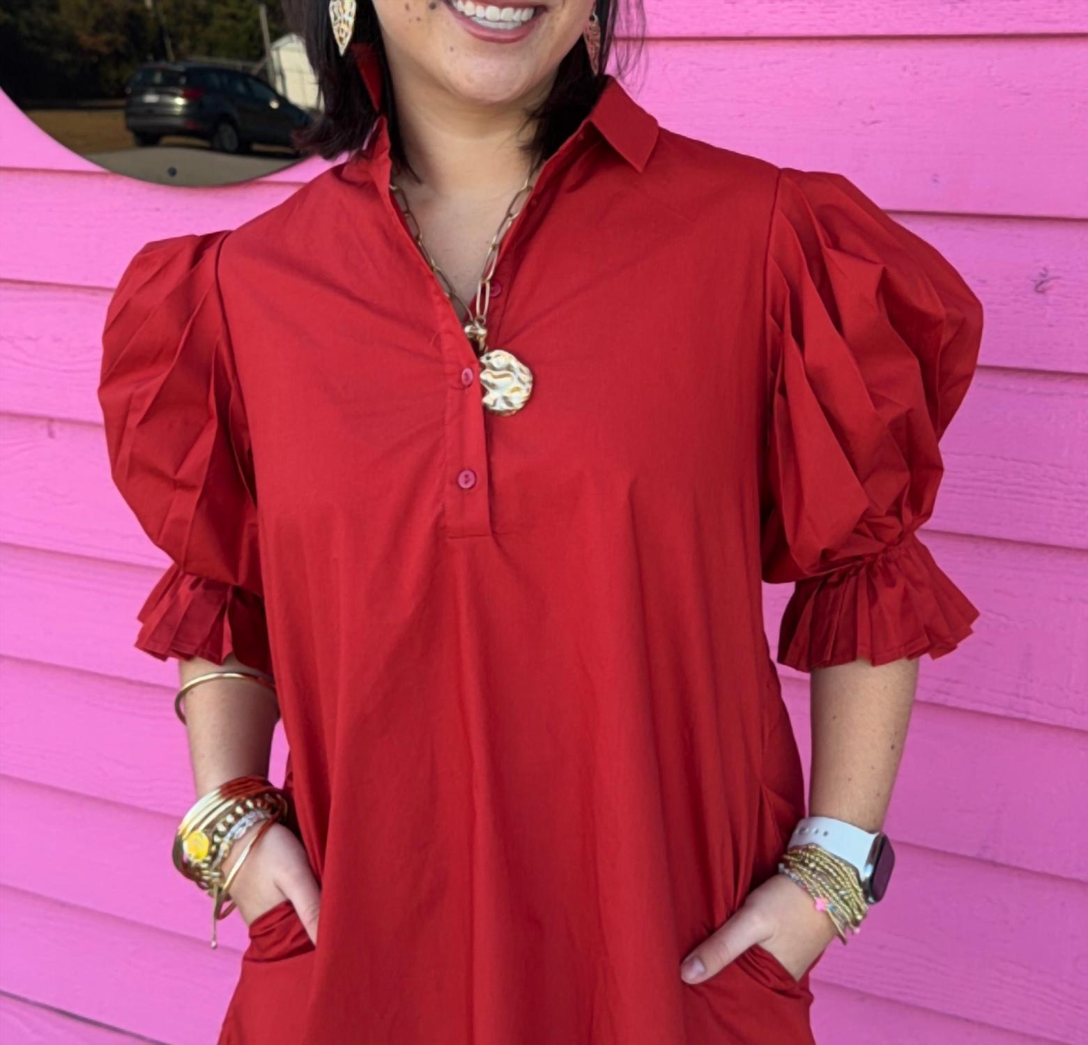 Before You - Cherry Mini Dress