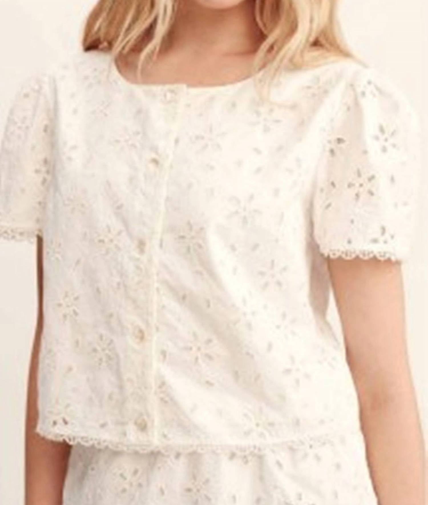 Posse - Salma Cap Sleeve Top
