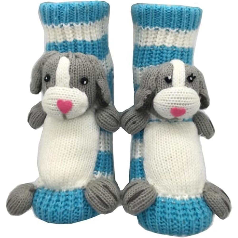 Cute Animal Socks for Women - Plush Long Stocking Socks with 3D Designs