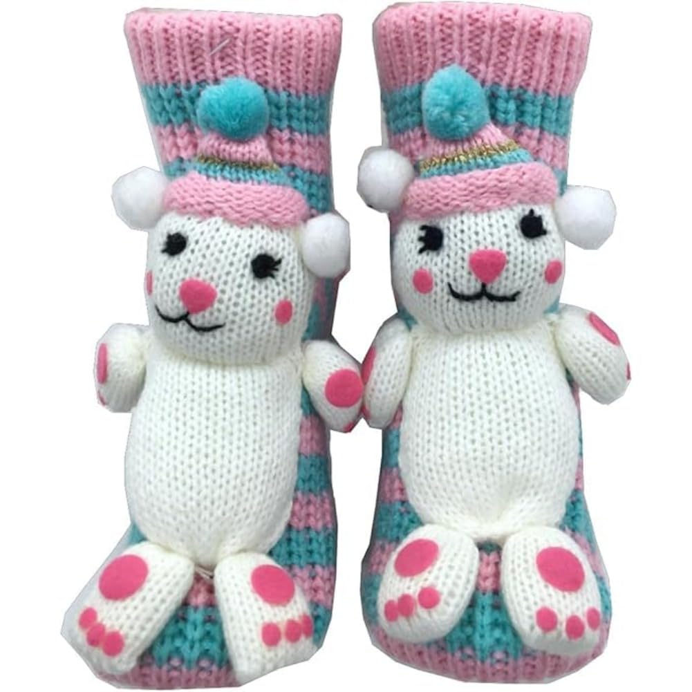 Cute Animal Socks for Women - Plush Long Stocking Socks with 3D Designs