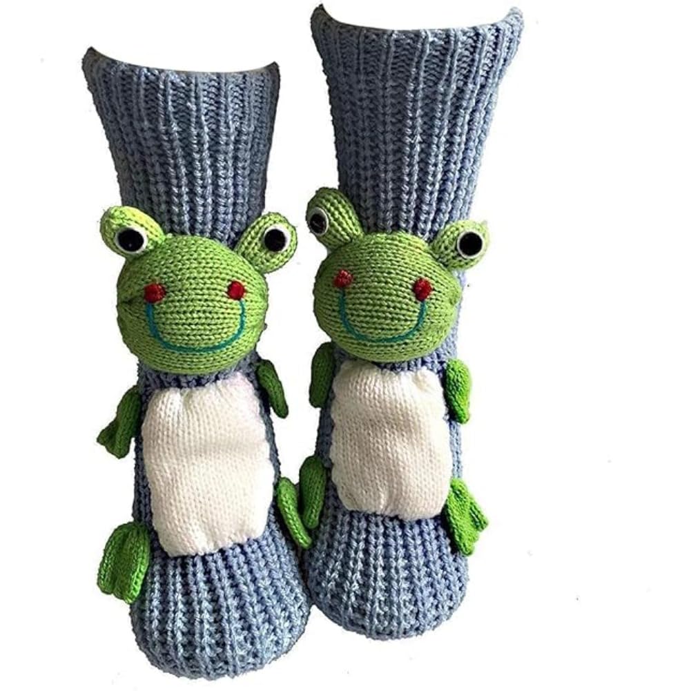 Cute Animal Socks for Women - Plush Long Stocking Socks with 3D Designs