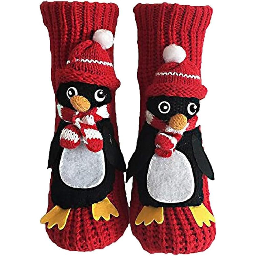 Cute Animal Socks for Women - Plush Long Stocking Socks with 3D Designs
