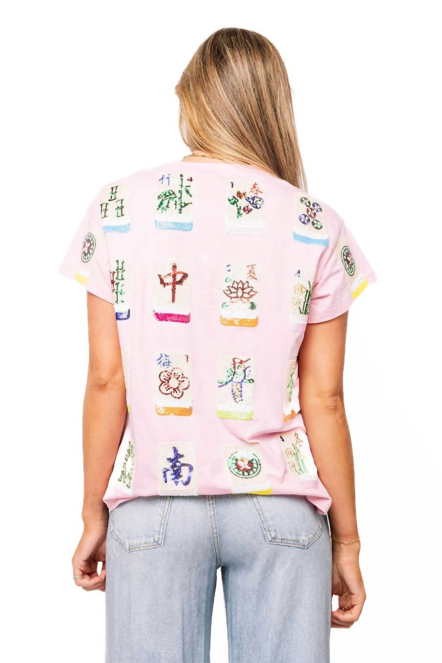Queen Of Sparkles - Scattered Mahjong Tee