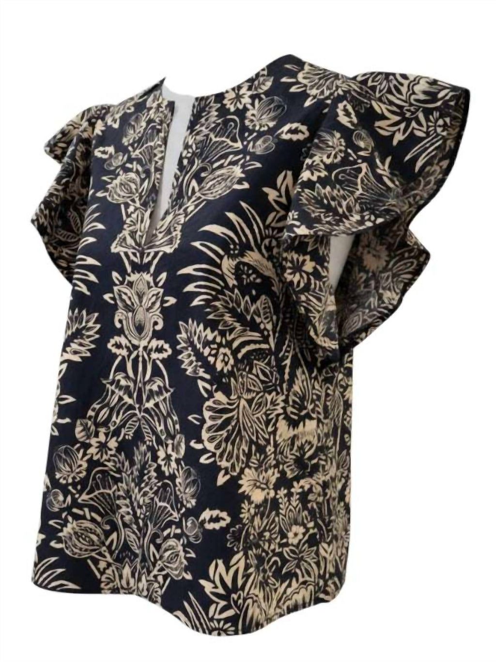 Ulla Johnson - Severine Flutter Sleeve Top