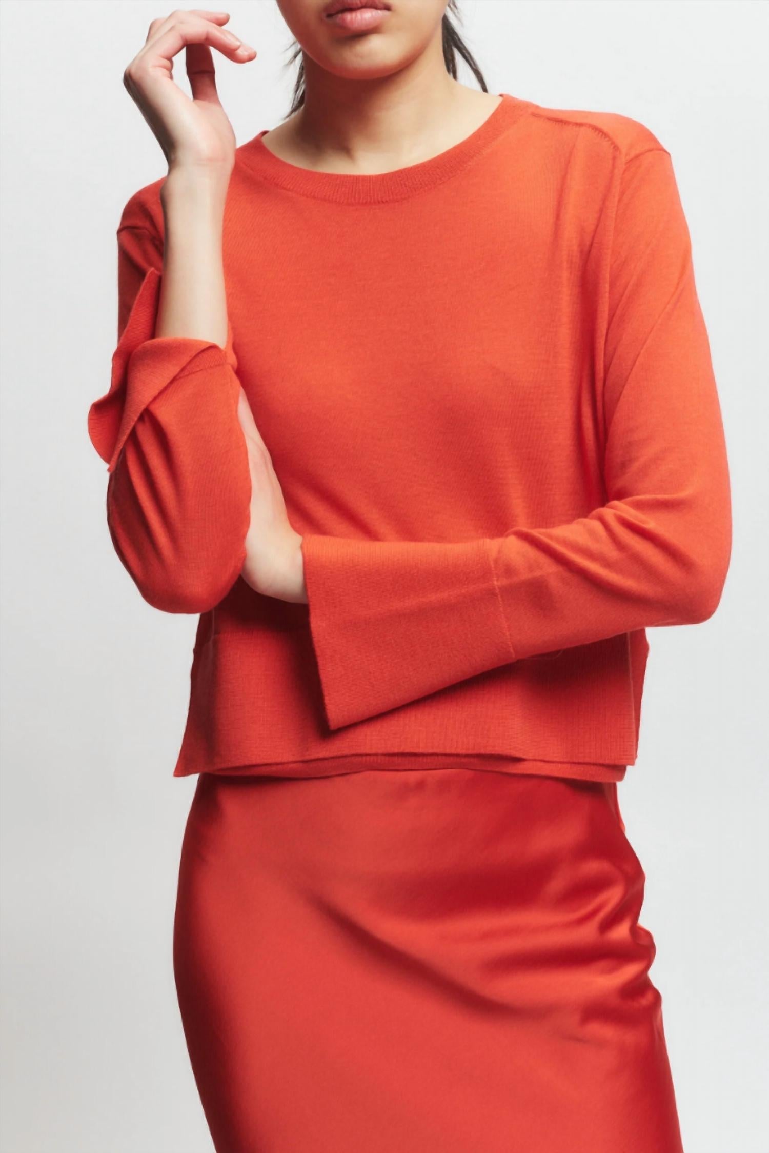 Saint Art - Elodie Layered Crewneck Top
