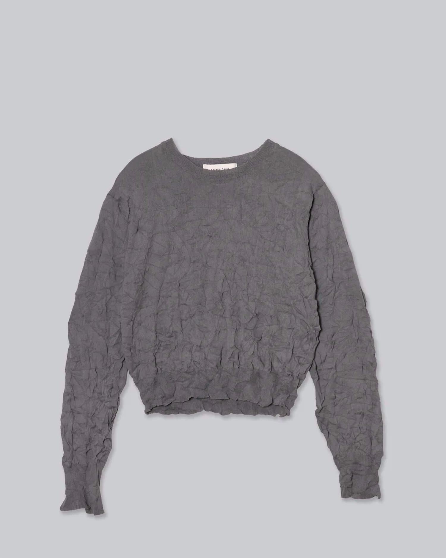 Sayaka Davis - Crinkled Pullover Sweater