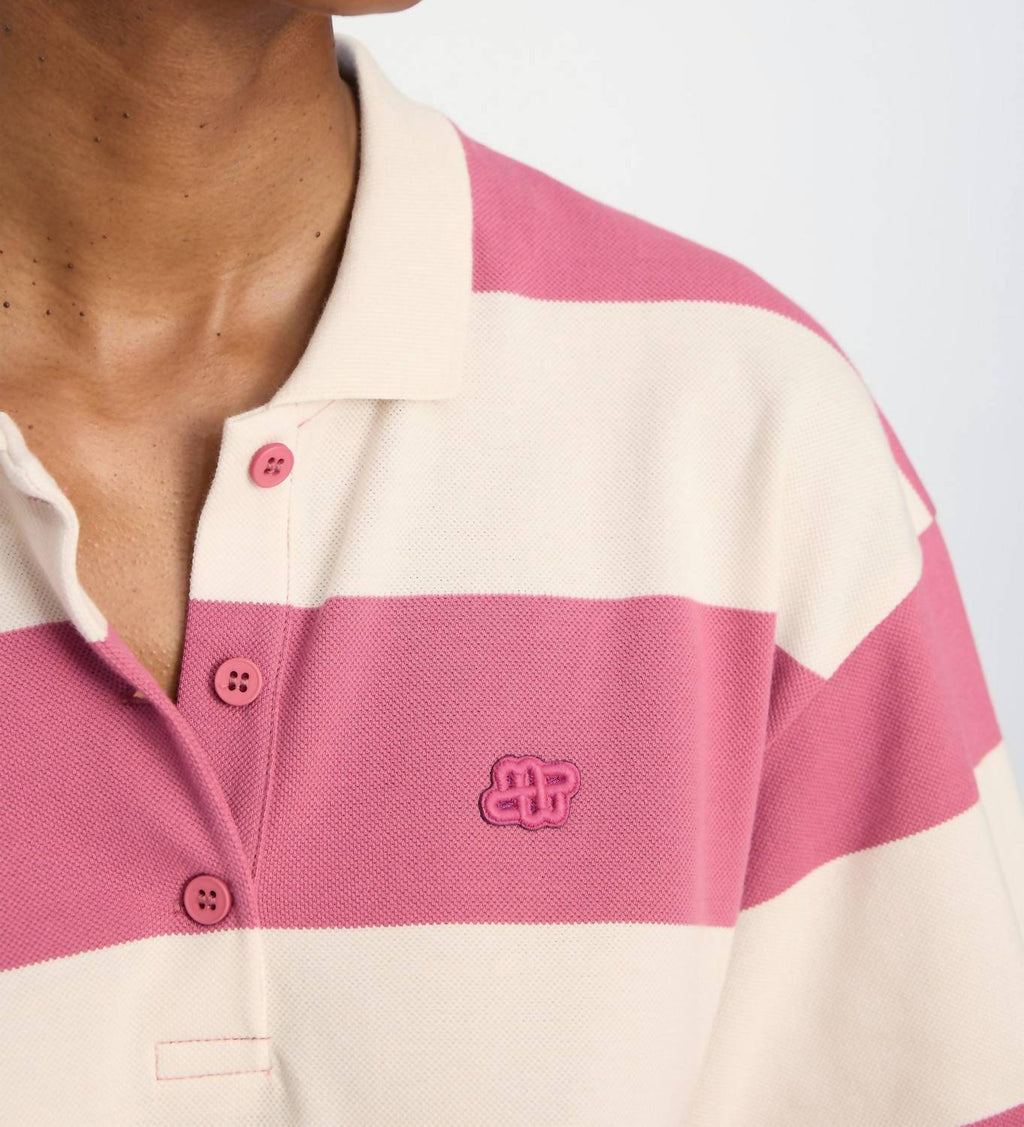 Munthe - Organic Cotton Stripe Polo Shirt