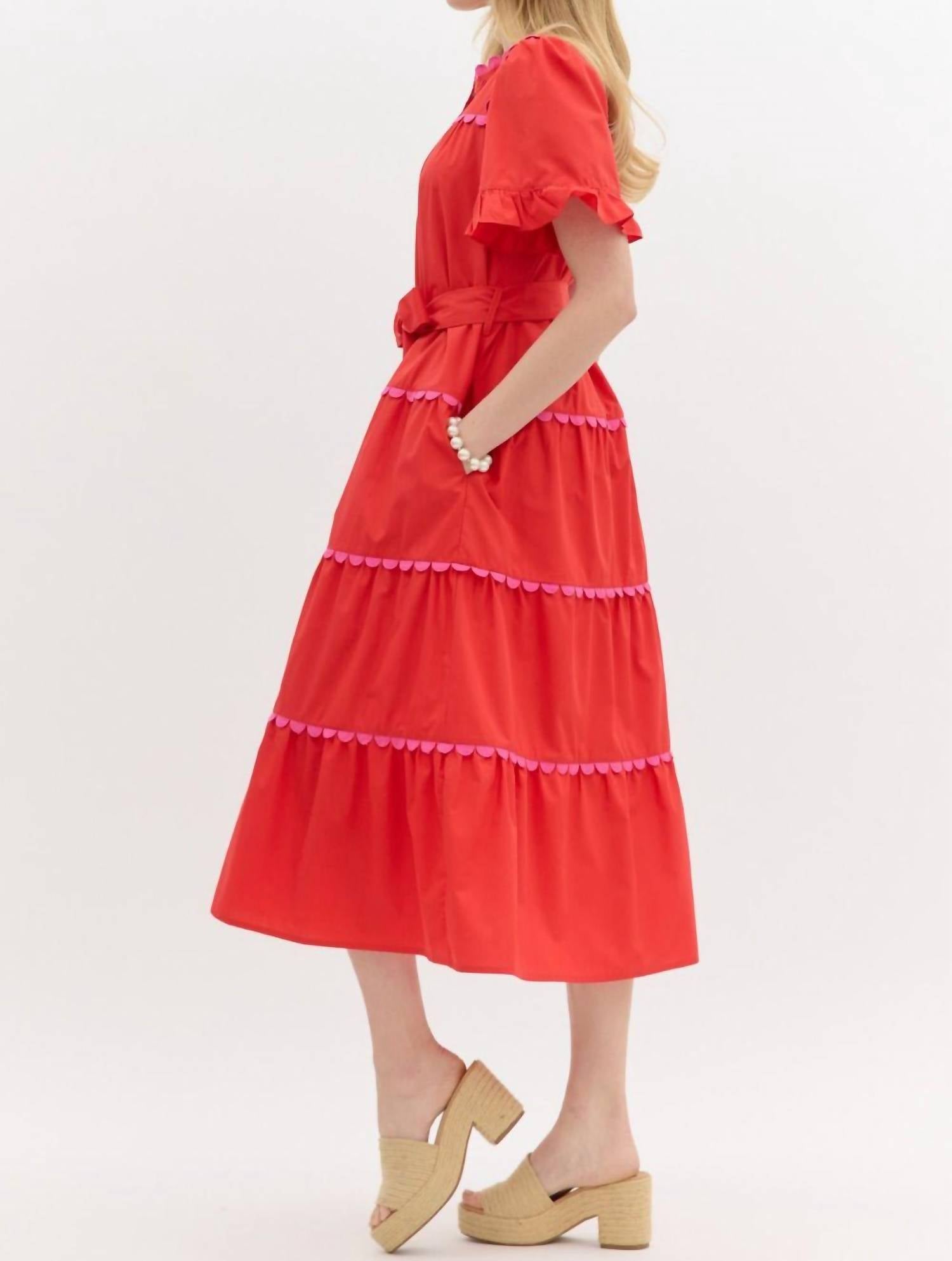 Entro - Zinnia Midi Dress