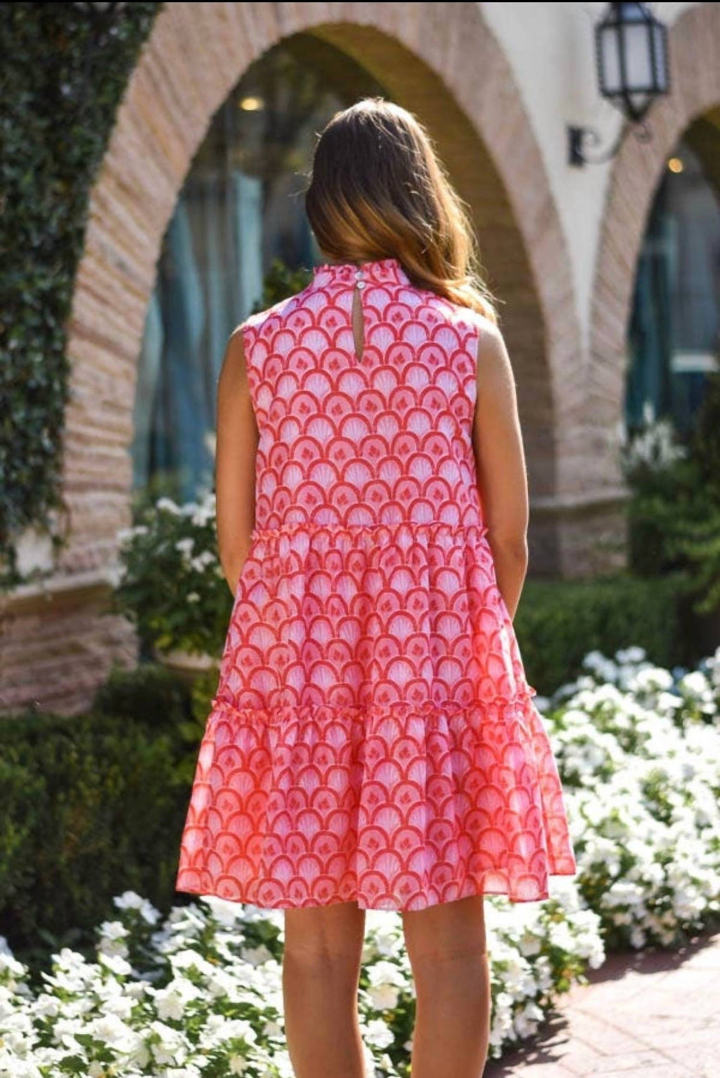 J.Marie - Scarlette Ruffle Neck Dress