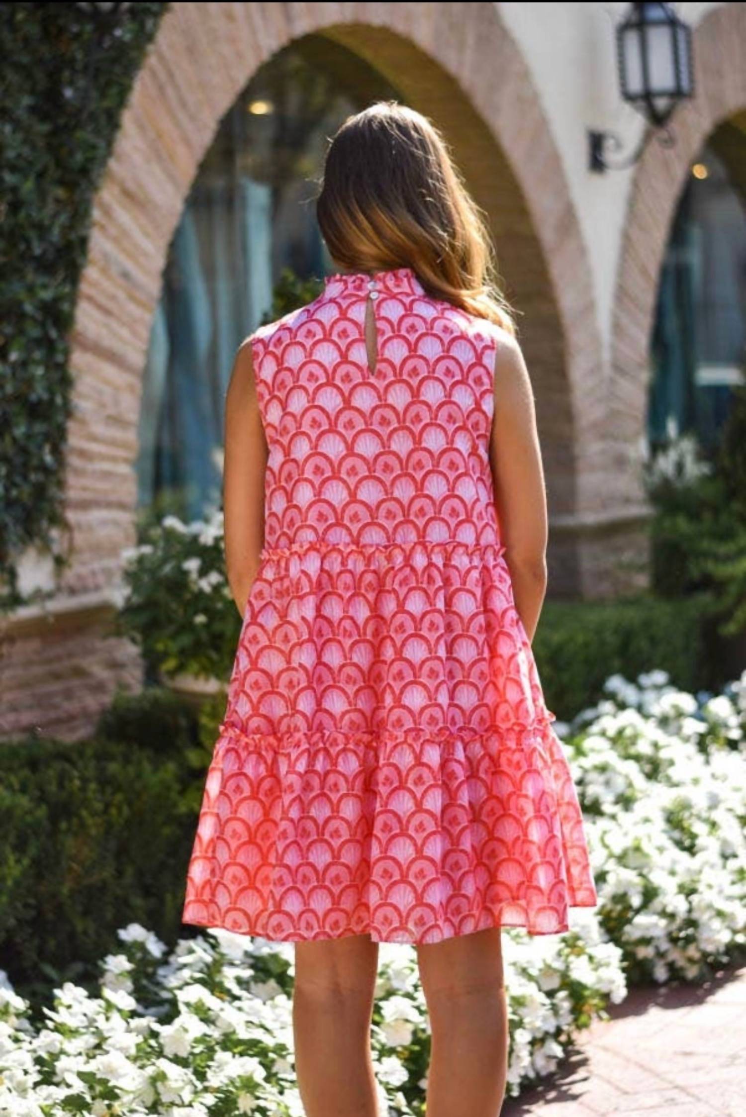 J.Marie - Scarlette Ruffle Neck Dress