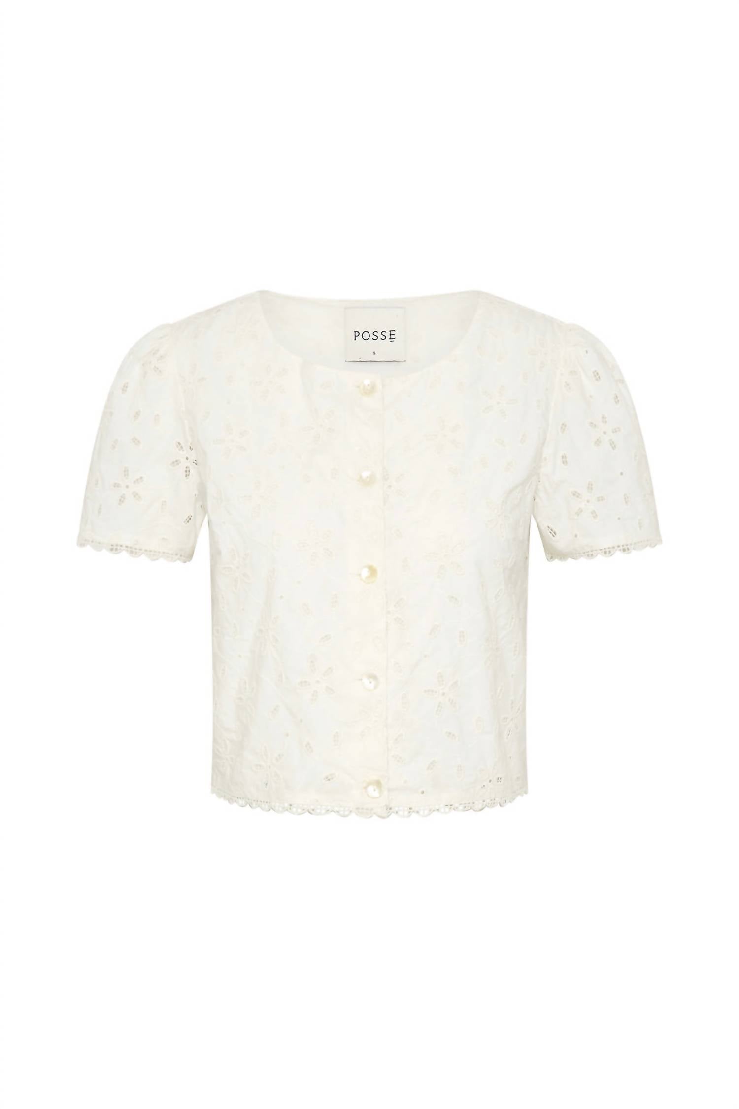 Posse - Salma Cap Sleeve Top