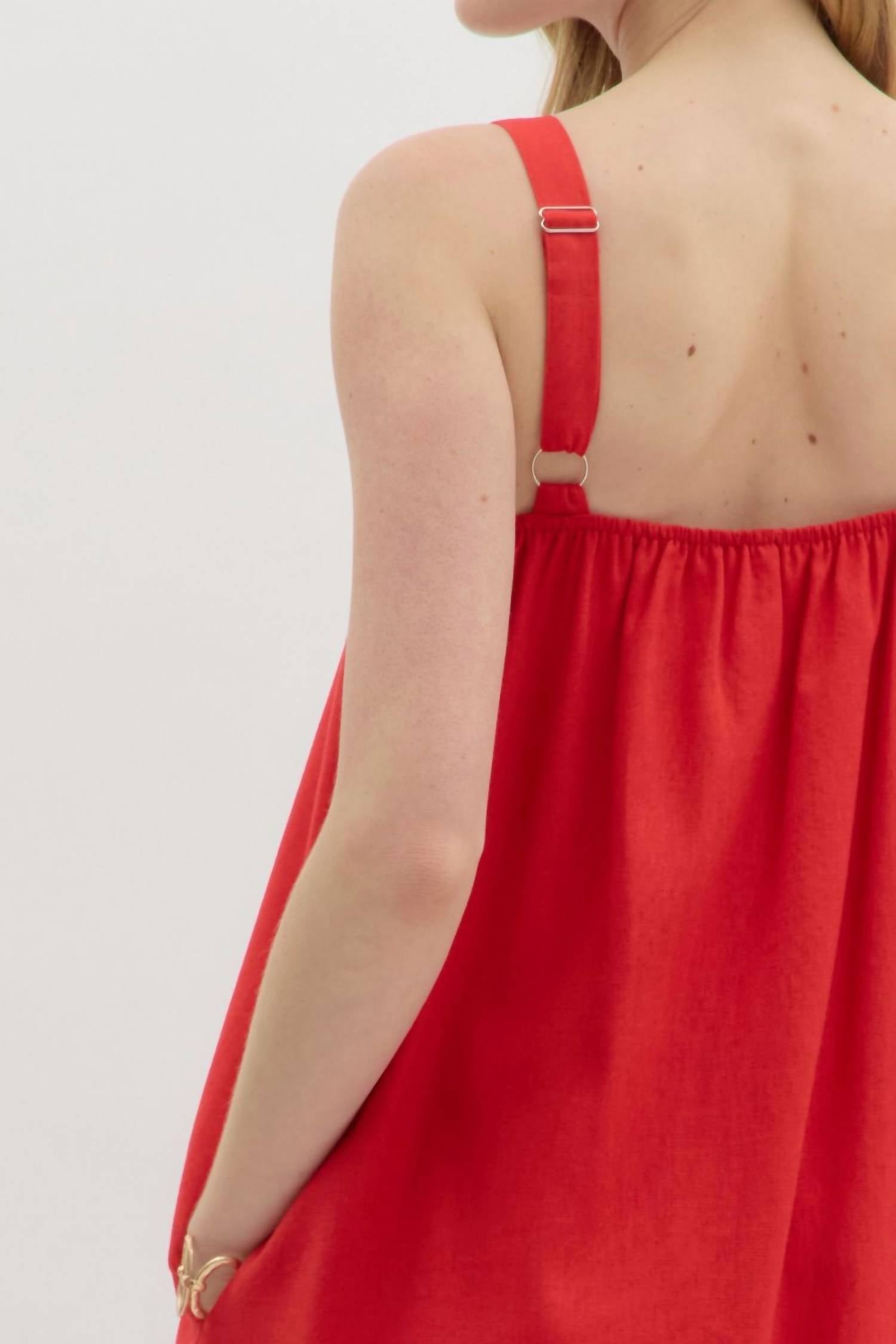 Entro - Porch Swing Color-Block Dress