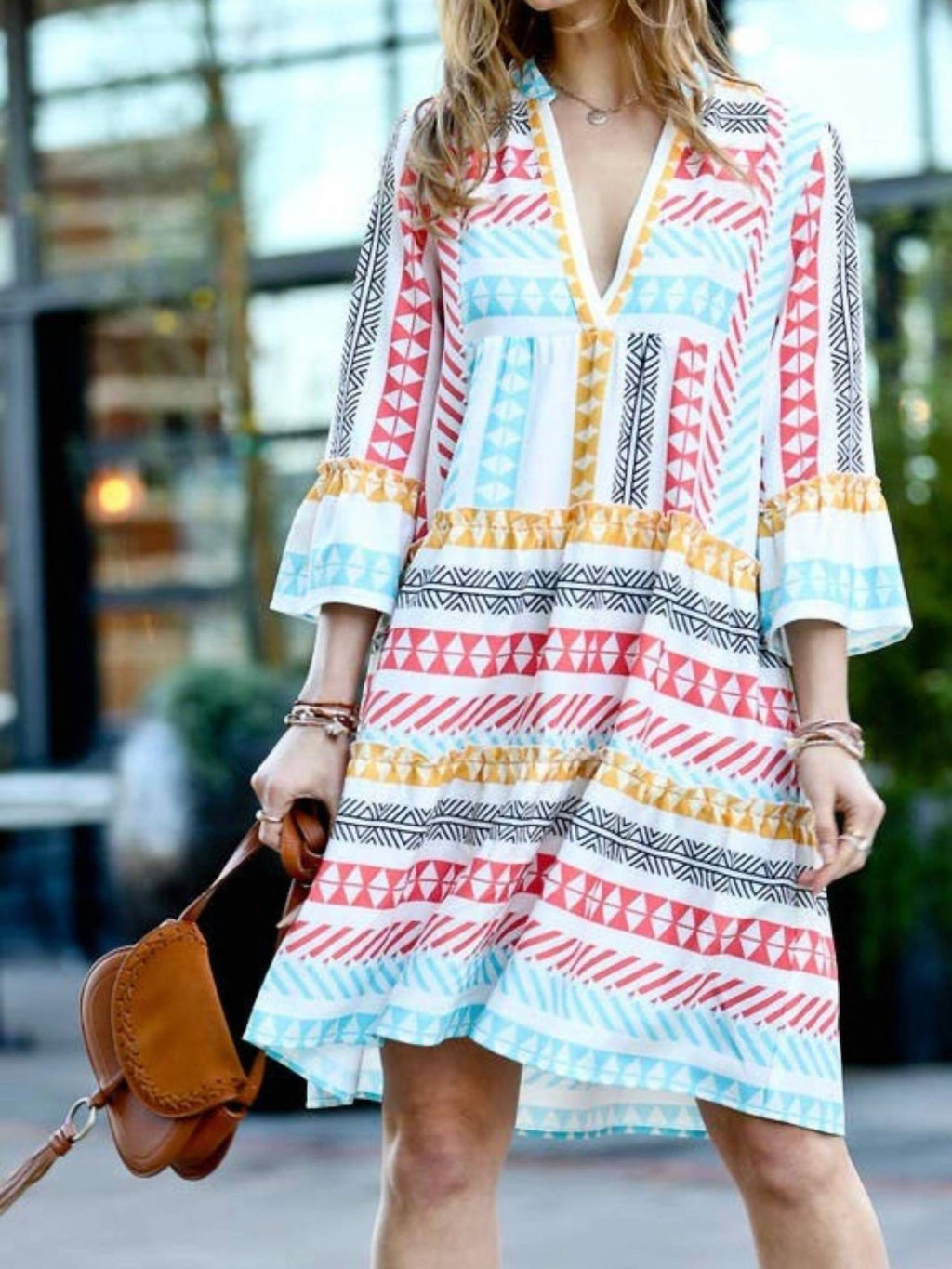 Mazik - Try Again Printed Dress