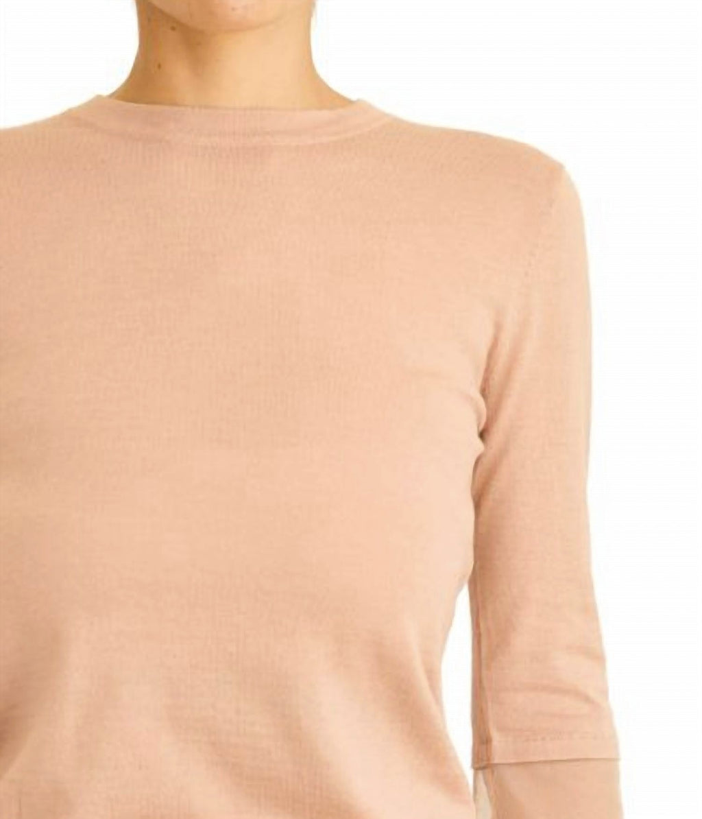 Brazeau Tricot - Pima Tulle Cuff T-shirt