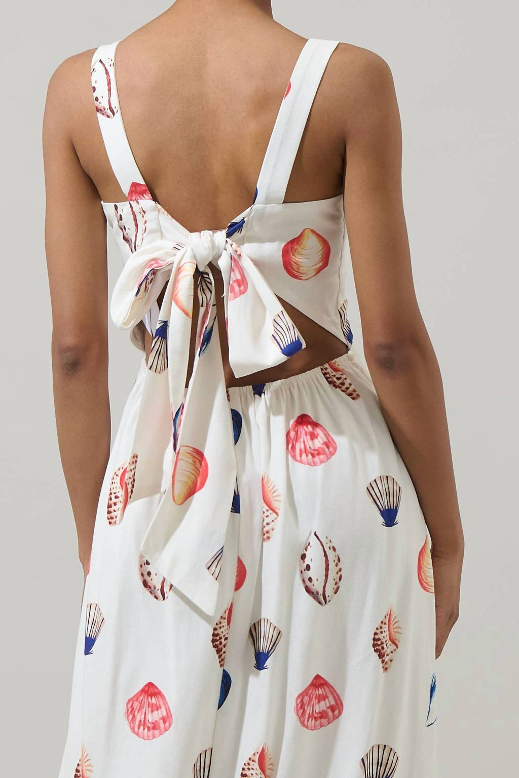 Sugarlips - Kara Shells Cotton Maxi Dress