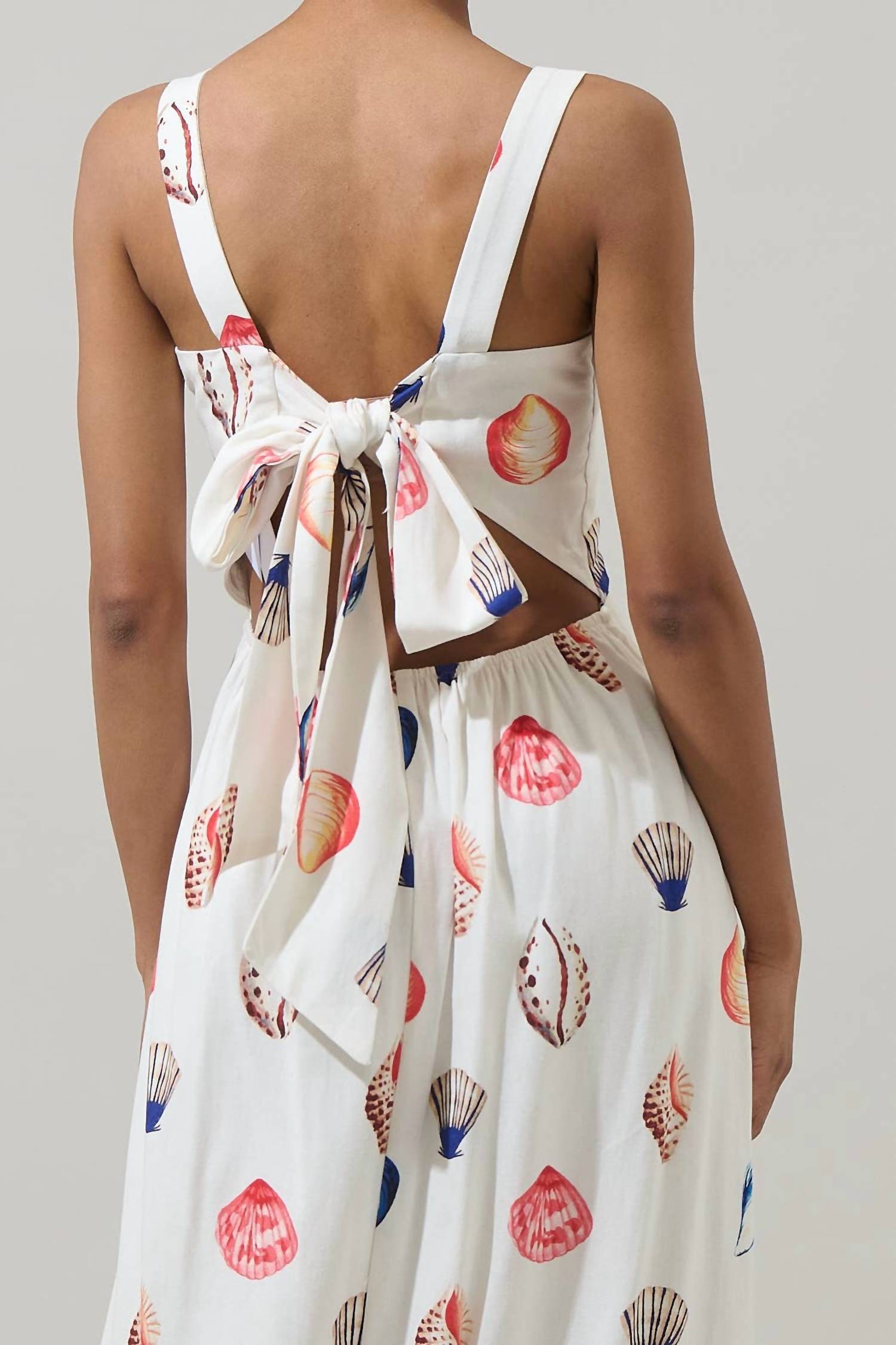 Sugarlips - Kara Shells Cotton Maxi Dress