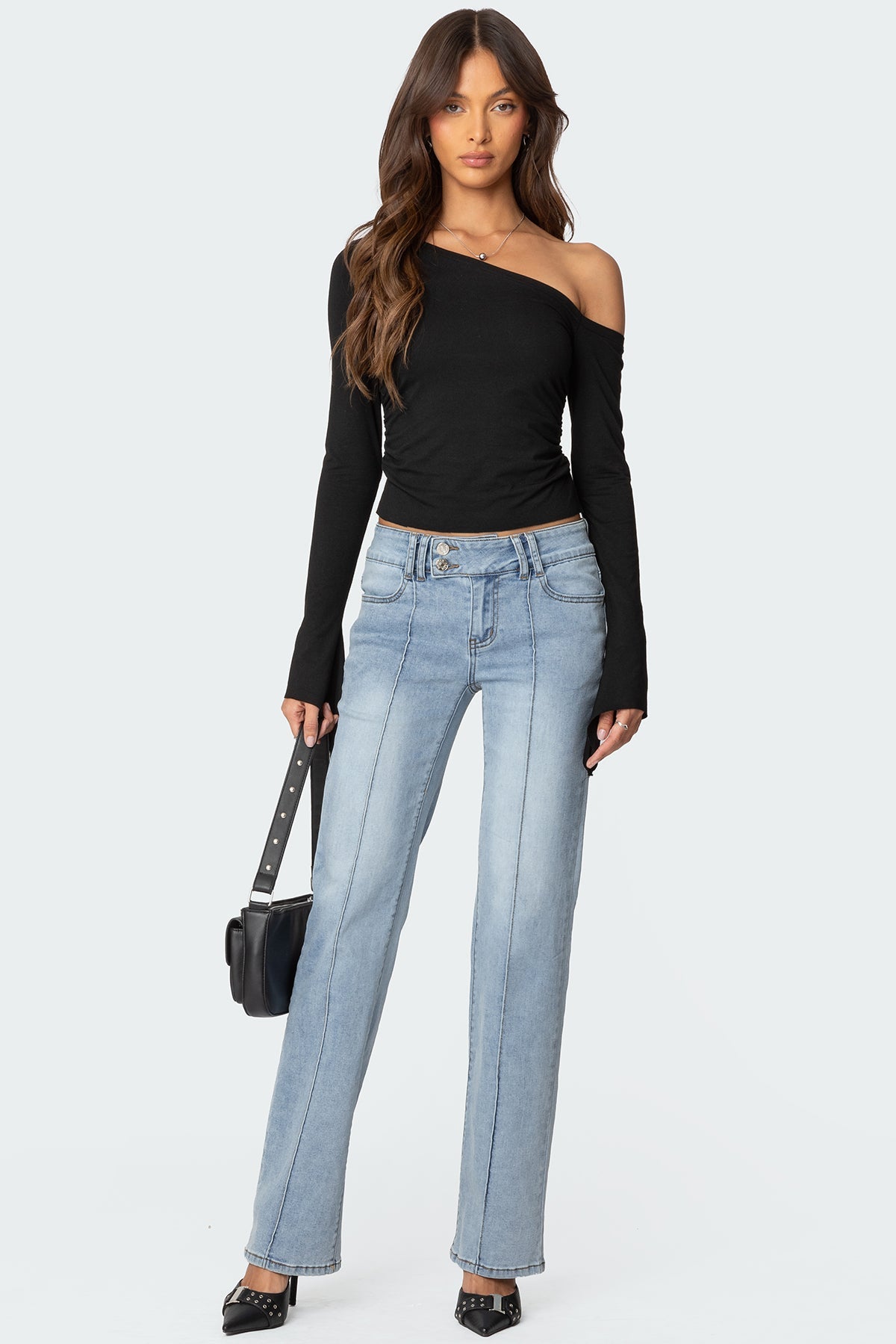 Avril Low Rise Bootcut Jeans