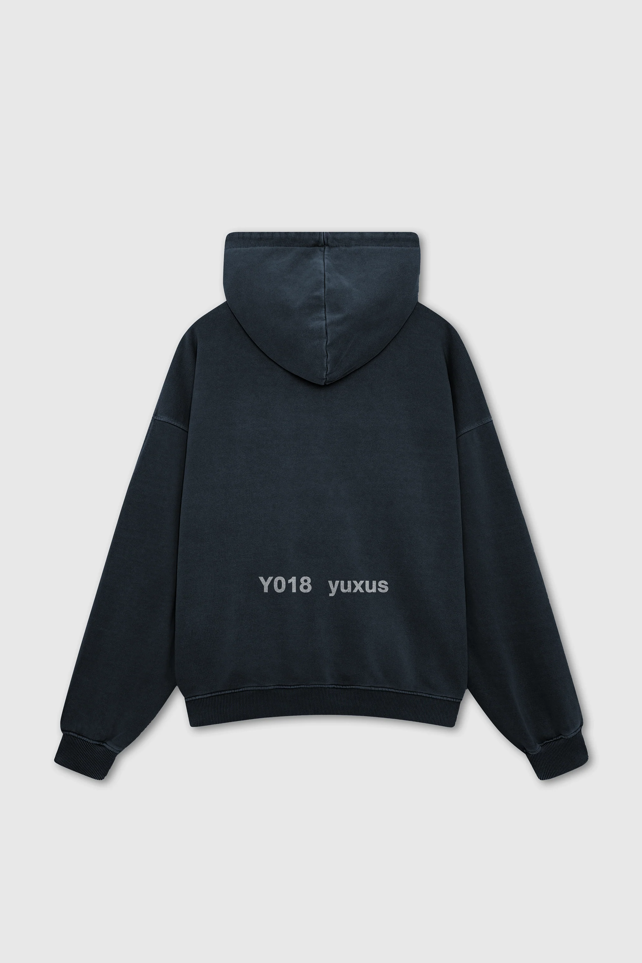 GARN LOWERCASE ZIP BLACK