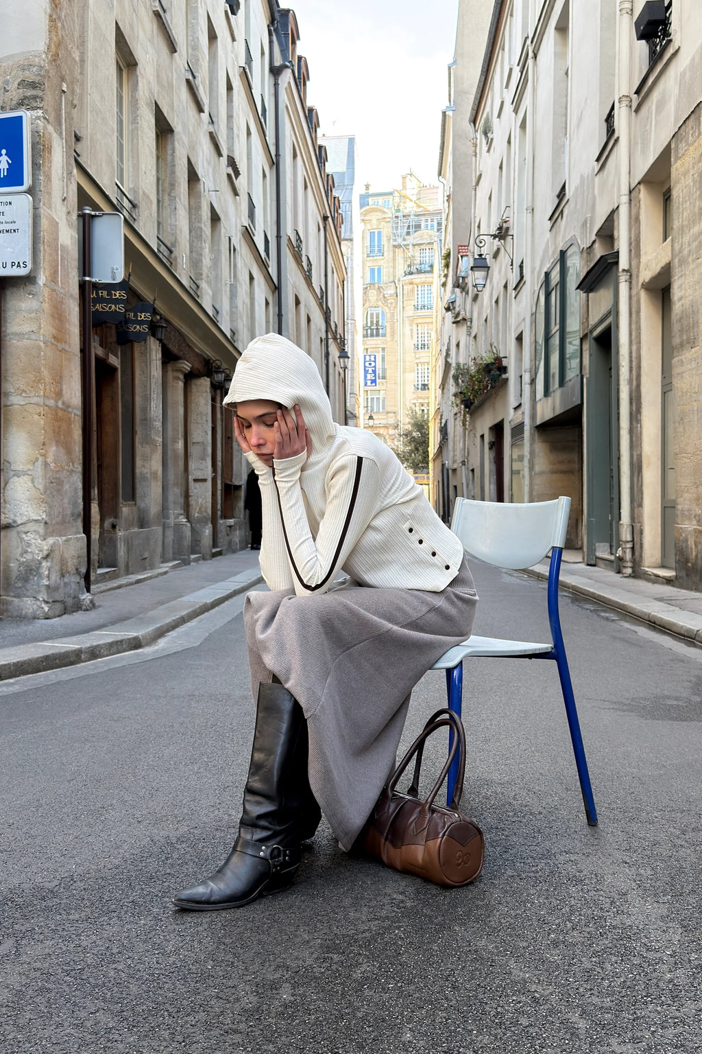 GREIGE FORHER HOODIE
