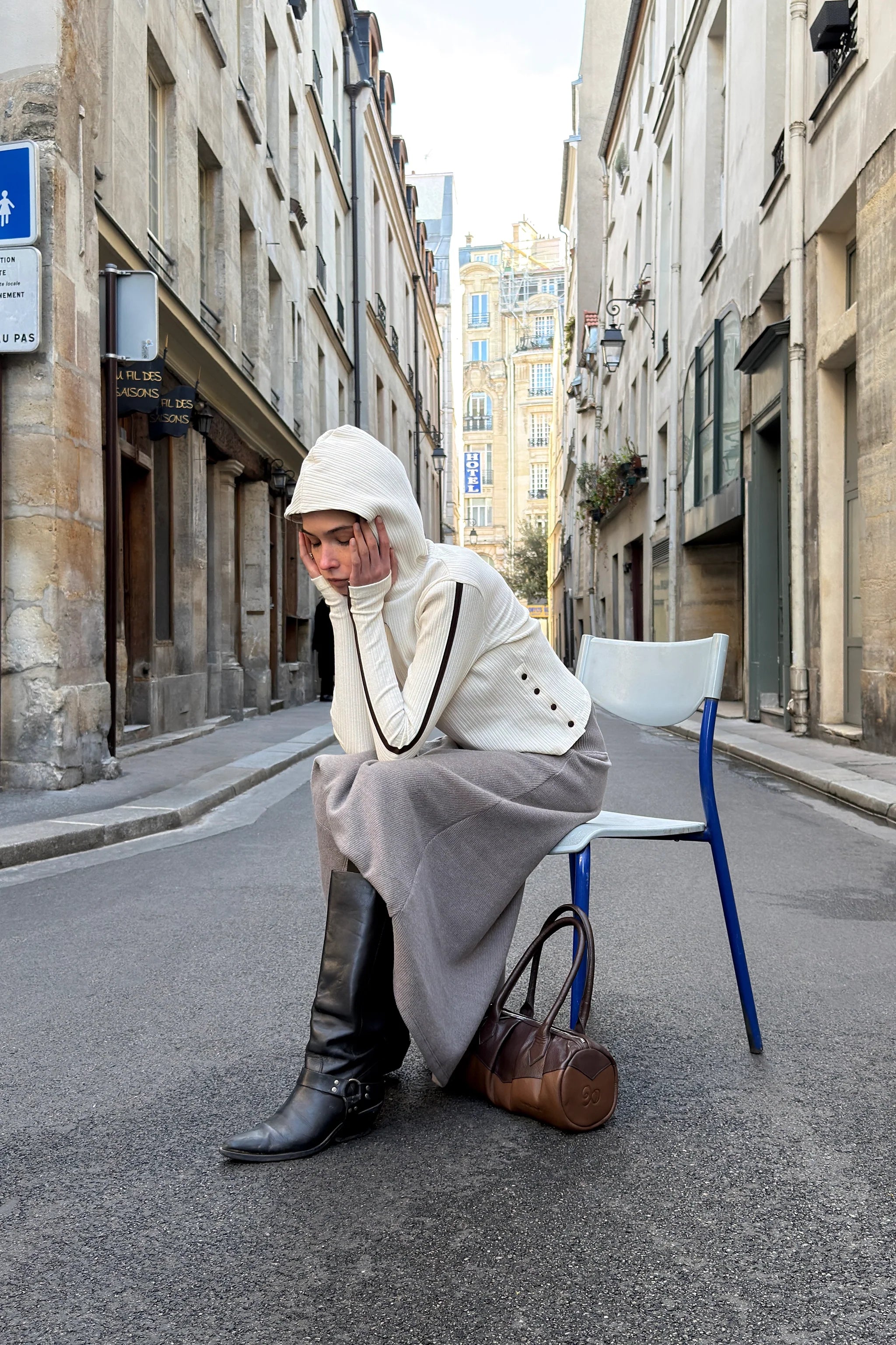 GREIGE FORHER HOODIE