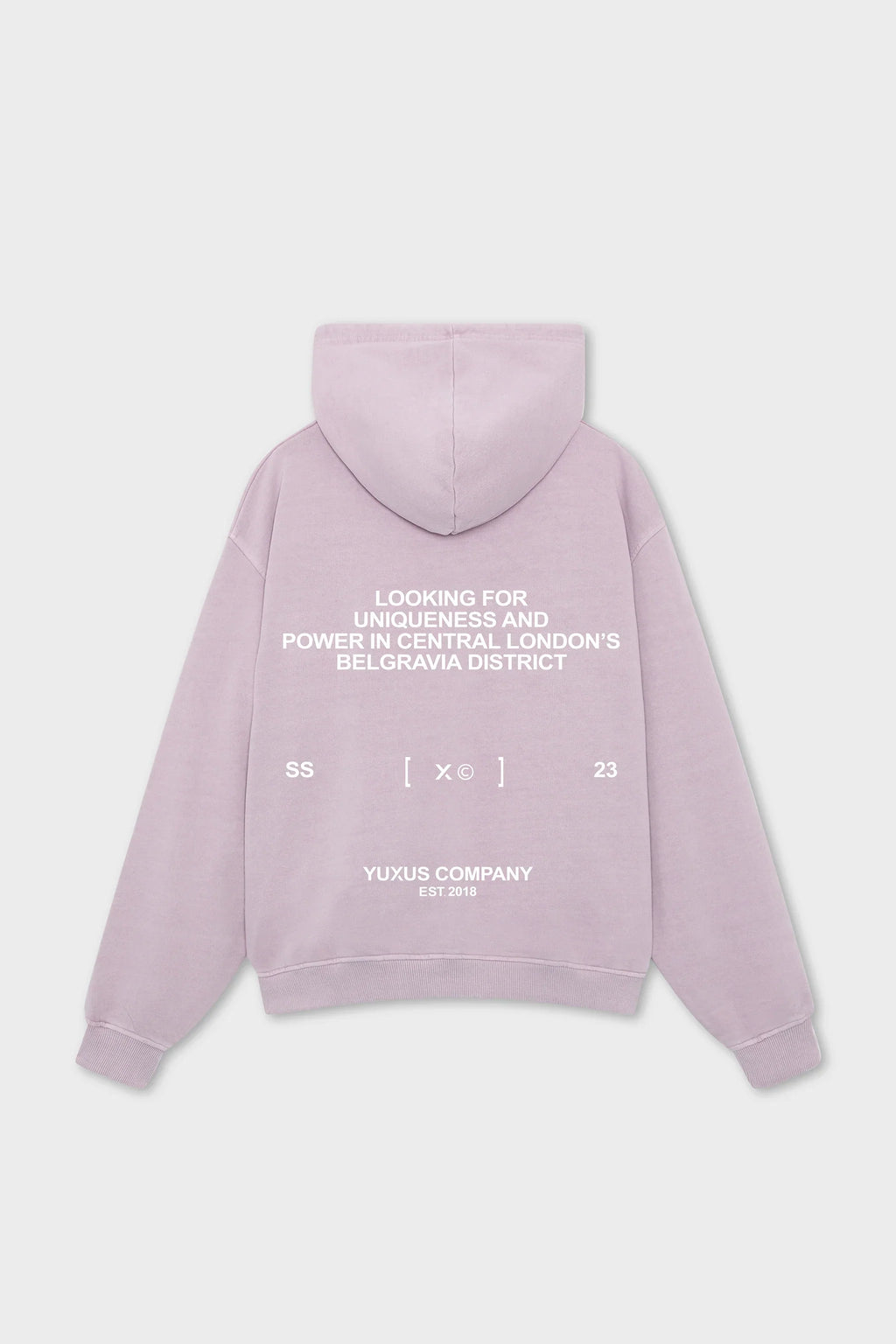 LAVENDER BELGRAVE HOODIE