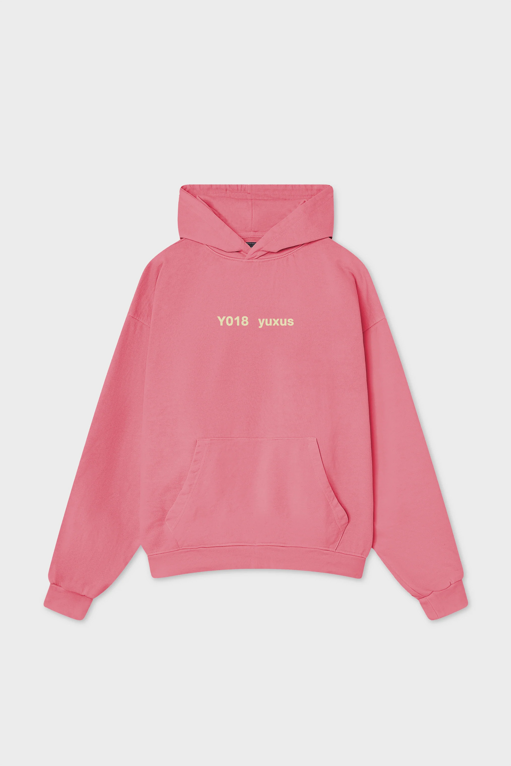 POW LOWERCASE HOODIE PINK