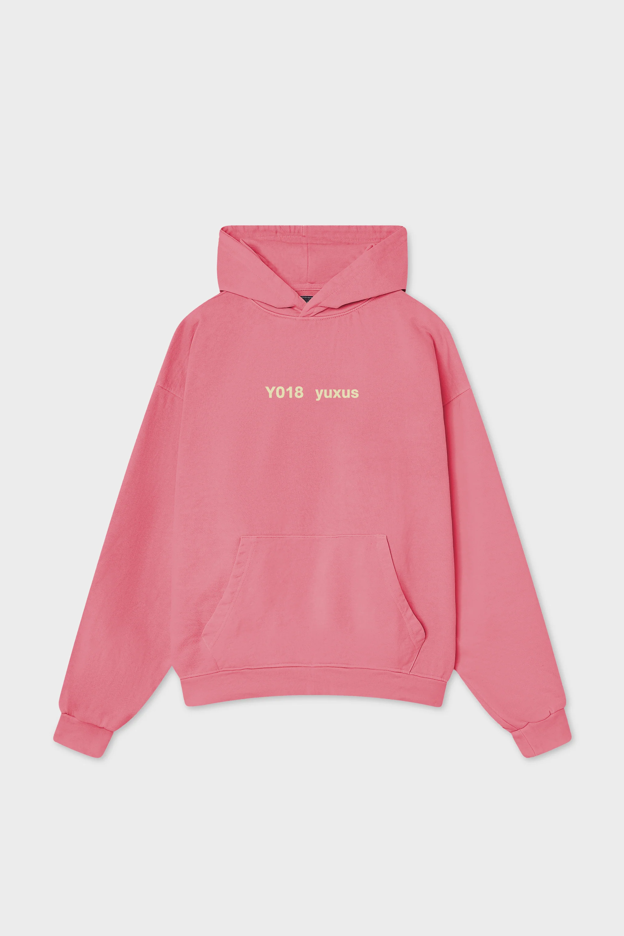 POW LOWERCASE HOODIE PINK
