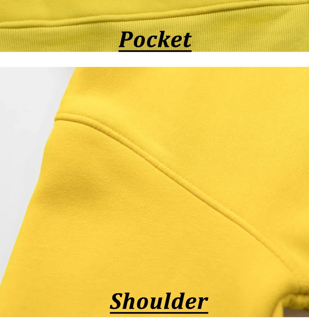 Beooklyn Est 1631 New York Printed Hooded Men Fleece Warm Big Size Hoodies Fashion fur-liner Hoodie Fashion Casual S-XXL Tops