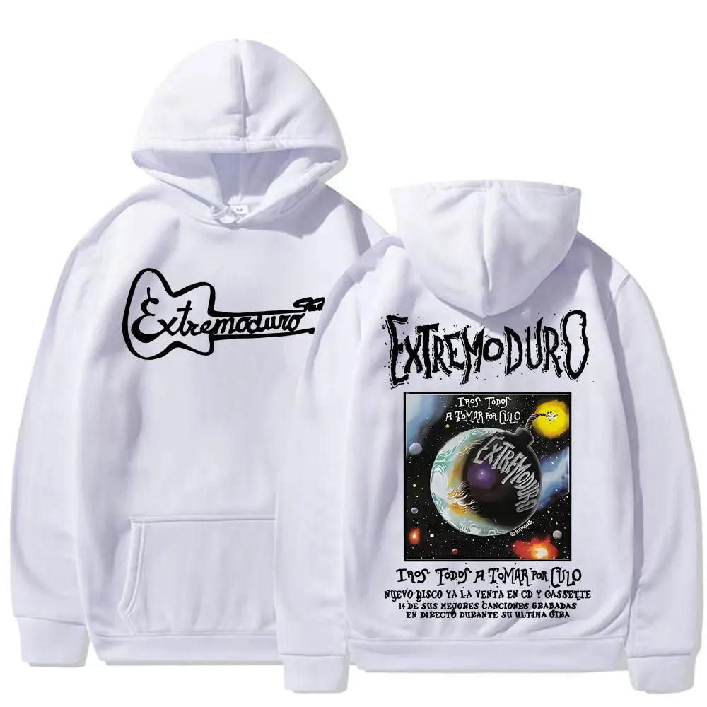 Graphic Hoodies Men Women Fashion Retro Long Sleeve Sweatshirt Man Fleece Loose Oversized Hoodie