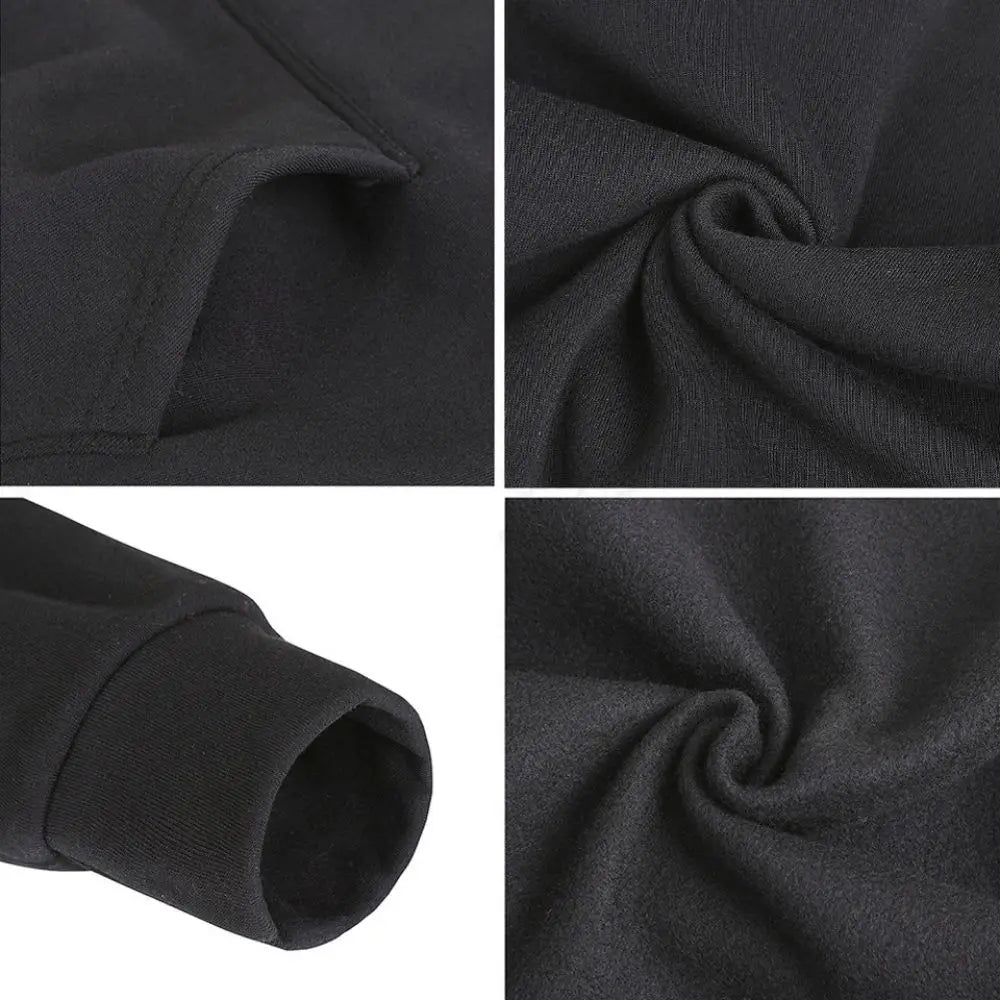 Men's and Women's Casual Fashion Trend Fleece Hooded Hoodies Spring Fall Outdoor Sweatshirt Popular Font Print Pullovers Coat