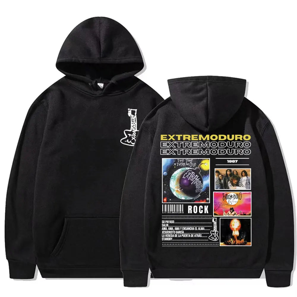 Graphic Hoodies Men Women Fashion Retro Long Sleeve Sweatshirt Man Fleece Loose Oversized Hoodie