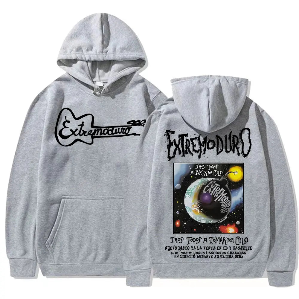 Graphic Hoodies Men Women Fashion Retro Long Sleeve Sweatshirt Man Fleece Loose Oversized Hoodie