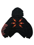Multi Zipper Hoodies Cool Design Sweatshirt Y2k Streetwear Oversized Casual Fashion Couples Anime Hoodie