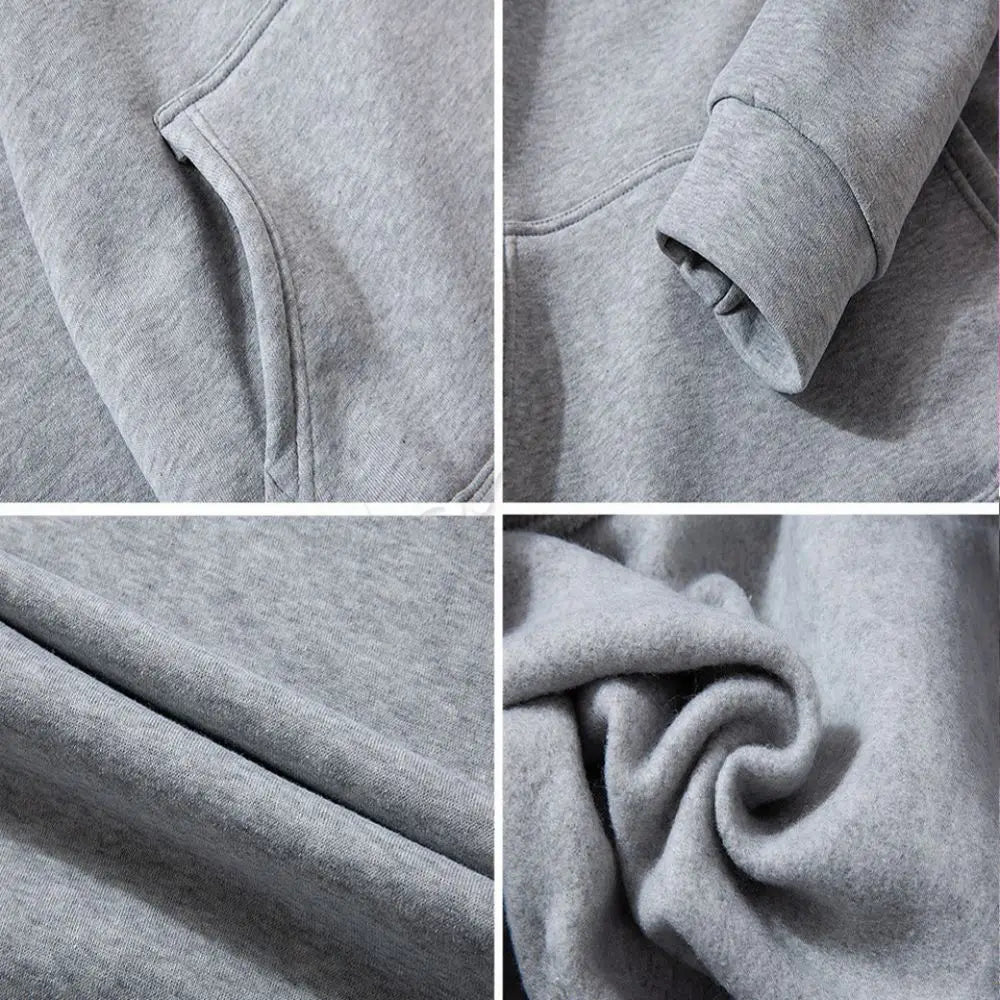 Men's and Women's Casual Fashion Trend Fleece Hooded Hoodies Spring Fall Outdoor Sweatshirt Popular Font Print Pullovers Coat