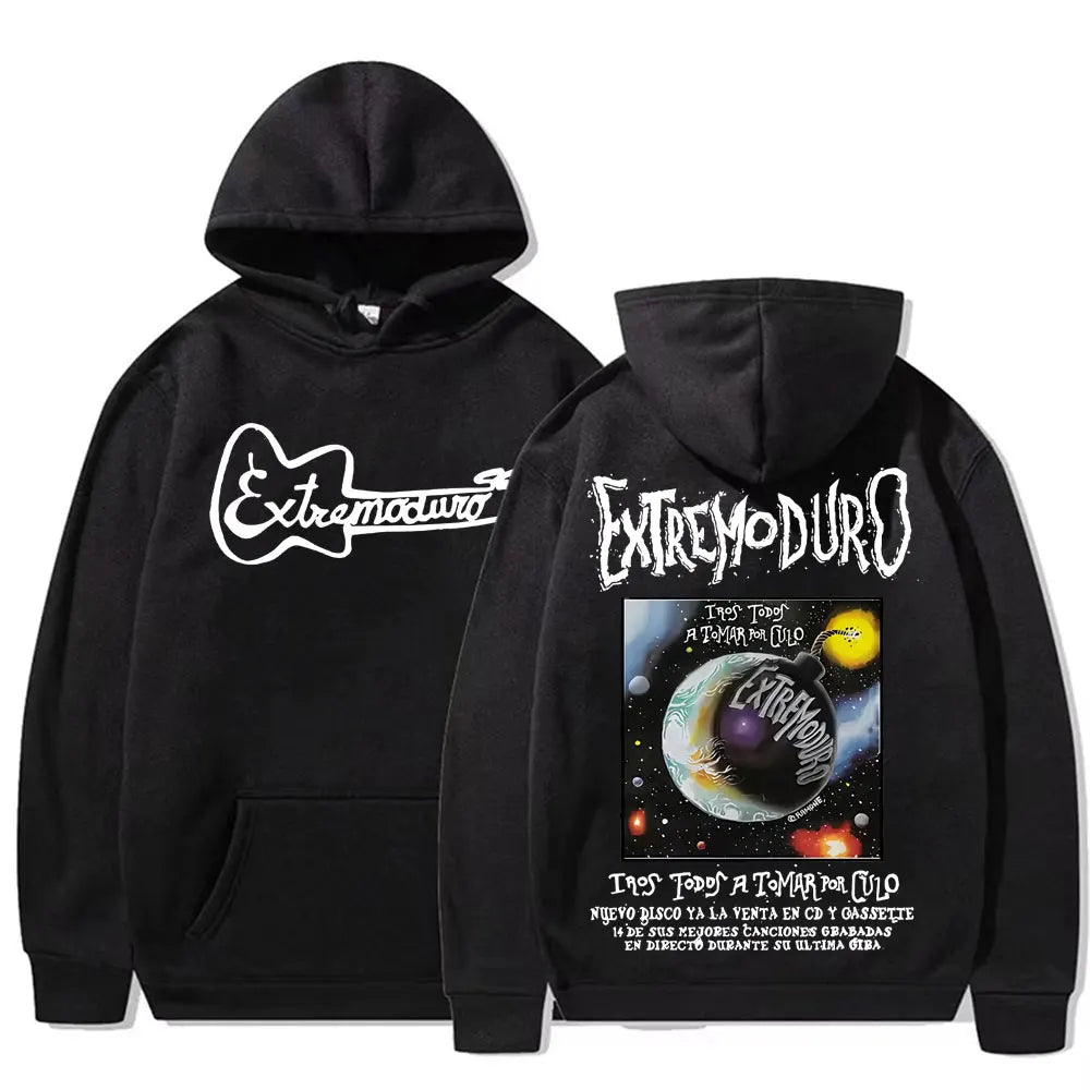 Graphic Hoodies Men Women Fashion Retro Long Sleeve Sweatshirt Man Fleece Loose Oversized Hoodie