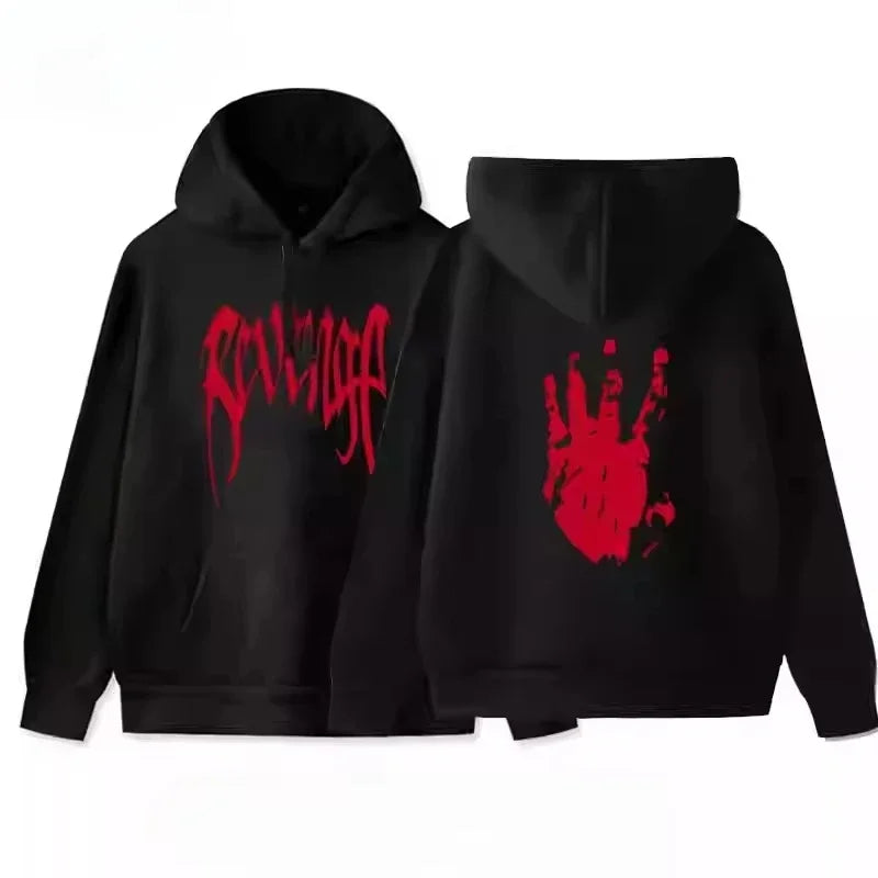 Unisex Hoodies cool hip hop sweater terror Karl metal pullover fleece hooded sweatshirt for men women FTP rap xxx Tentacion