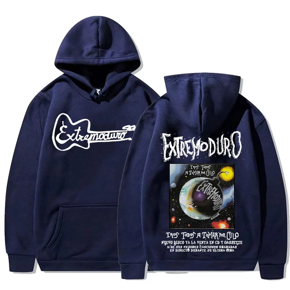 Graphic Hoodies Men Women Fashion Retro Long Sleeve Sweatshirt Man Fleece Loose Oversized Hoodie