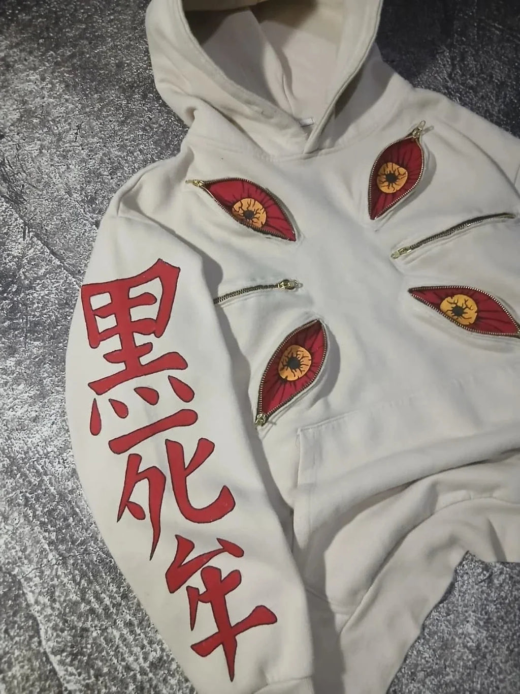 Multi Zipper Hoodies Cool Design Sweatshirt Y2k Streetwear Oversized Casual Fashion Couples Anime Hoodie